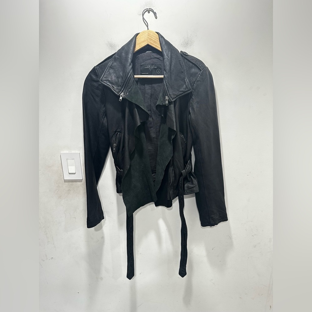 All Saints Manu Leather Jacket
